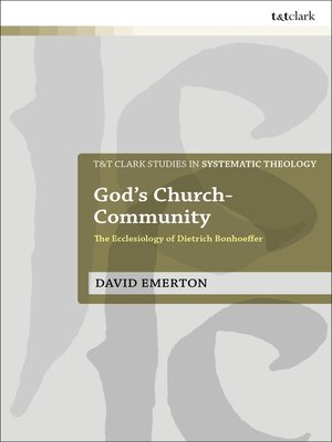 cover image of God's Church-Community